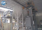 Linha de produção seca de aço do almofariz com máquina de embalagem e saco que empurra o sistema