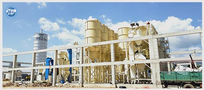 Sistema de controlo PLC e automação automática na linha de produção de adesivos para azulejos 13