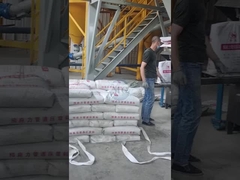 A linha de produção de mistura azulejo do almofariz seco automático do Premix reboca a máquina da pasta