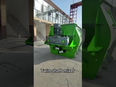 Long Life Double Twin Shaft Agravic Paddle Mixer Blender Machine Parede de mastigação de gesso Skim Coat Ti