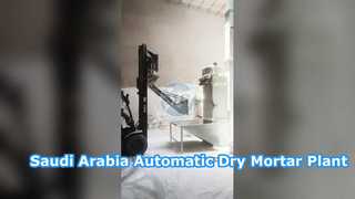 Planta de mistura seca automática completa do almofariz de MG Arábia Saudita 15-20 T/H