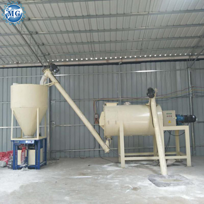 Mural Putty Skim Coat areia misturador de cimento azulejos cerâmicos adesivo máquina de fabricação de baixo investimento linha de produção de argamassa de pó seco