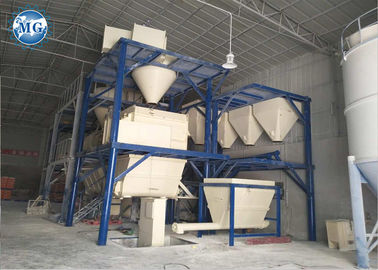 Linha de produção seca automática completa do almofariz para a mistura da areia do cimento/embalagem