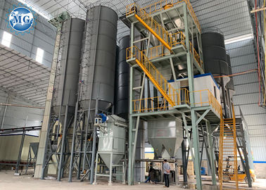 CE seco ISO9001 da maquinaria do material de construção do almofariz da planta automática completa da mistura seca