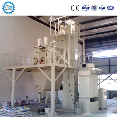 Sistema de pesagem eletrônica do misturador de cimento seco com silos de cimento