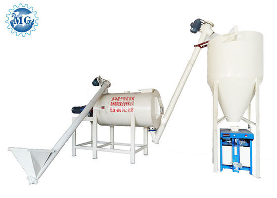 Embalagem automática seca da máquina de mistura do almofariz 4T/H para o esparadrapo da telha