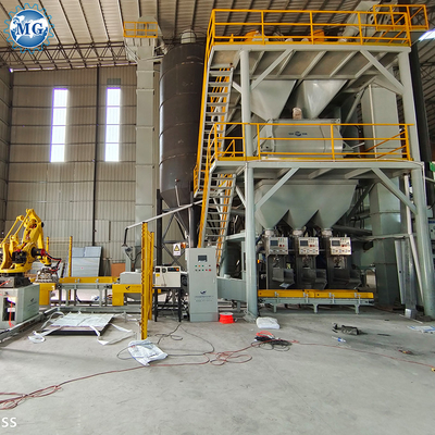 China Novo Produto 15-25T/H Linha Automática de Produção de Morto Seco Máquina de Mistura de Morto de Cimento