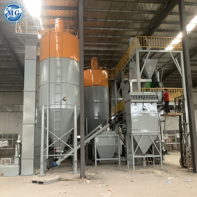 Máquina de adesão de telhas eficiente com capacidade de mistura de 10-30T/H