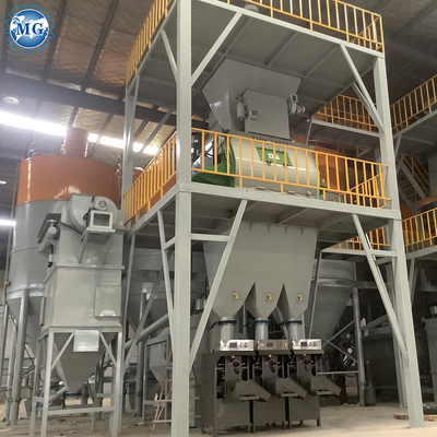 Máquina de adesão de telhas eficiente com capacidade de mistura de 10-30T/H