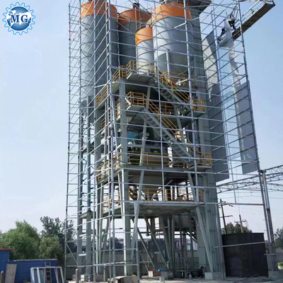 China fábrica automática linha de produção de argamassa seca máquina de mistura de pó seco