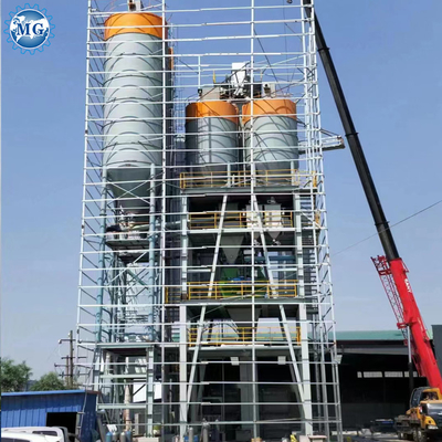 China fábrica automática linha de produção de argamassa seca máquina de mistura de pó seco