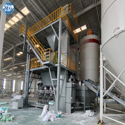 Máquina de adesão de telhas eficiente com capacidade de mistura de 10-30T/H