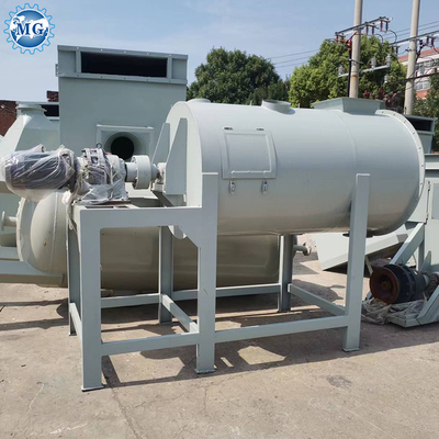 Instalação de mistura seca simples de 4-5T/H com máquina de embalagem por válvula