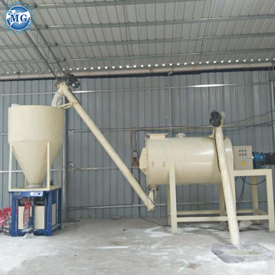Máquina simples de mistura de argamassa de pó seco para a construção de parede de areia de mastigação Mixer de cimento de azulejos cerâmicos