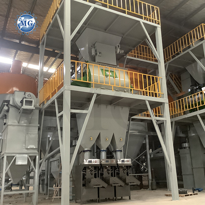 Máquina de mistura de argamassa de pó seco totalmente automática Mural de areia de mastigação Misturador de cimento de azulejos cerâmicos Fabricação de adesivos para venda