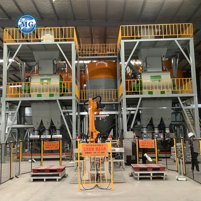 Máquina de mistura de argamassa de pó seco totalmente automática Mural de areia de mastigação Misturador de cimento de azulejos cerâmicos Fabricação de adesivos para venda