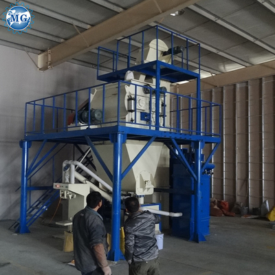 Máquina semi-automática de mistura de cimento de areia de entalhe para a parede Fabricação de adesivos para azulejos cerâmicos para venda