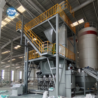 Colagem seca de poupança de energia 30T/H da telha do revestimento da nata da massa de vidraceiro da parede da máquina de mistura do almofariz