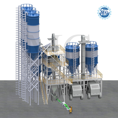 Colagem seca de poupança de energia 30T/H da telha do revestimento da nata da massa de vidraceiro da parede da máquina de mistura do almofariz