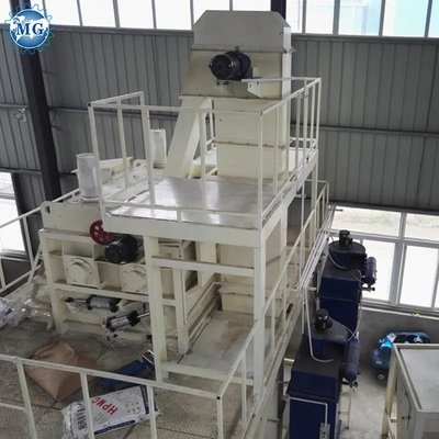 Controle PLC Semi-automático Mistura Seca Pó Morto Mistura de Plantas Parede Areia de mastigação Cimento Misturador de gesso Cerâmica Chapa Adesivo Máquina de Fabricação de cola