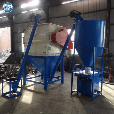 4-5 T/H 35 KW Máquina de mistura seca de pó de argamassa de moagem Mural de areia de mastigação Equipamento de mistura de cimento de azulejos