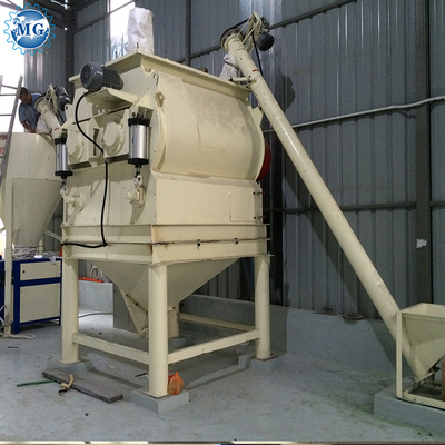 4-5 T/H 35 KW Máquina de mistura seca de pó de argamassa de moagem Mural de areia de mastigação Equipamento de mistura de cimento de azulejos