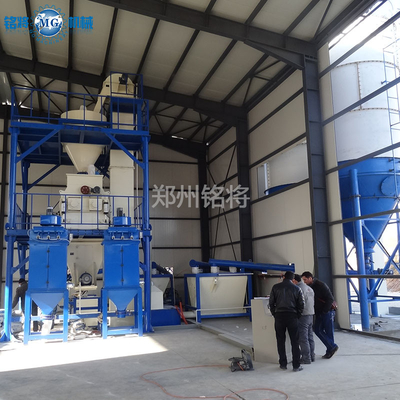 Máquina de mistura adesiva da produção do azulejo da planta 25T do almofariz do pó da massa de vidraceiro