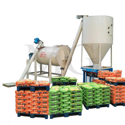 CE Baixo investimento em pó seco pó de argamassa de produção de parede de massa gesso misturador de cimento de cimento