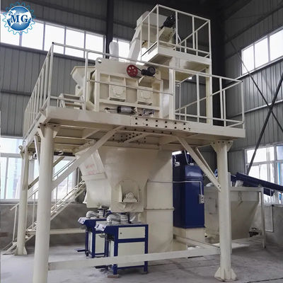 49KW Energia Economização de Energia Manteiga Seca Manteiga de Mistura de Planta De Parede De Puta De Gesso Skim Coat Sand Cimento Mixer Tiles Adesivo Colagem Máquina de Fabricação