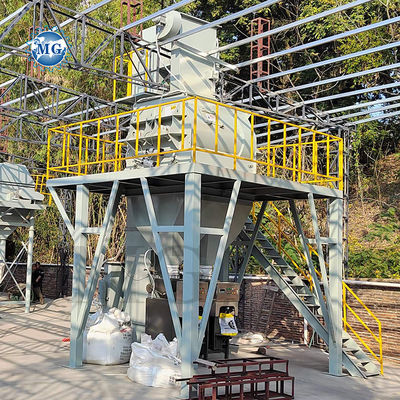 49KW Energia Economização de Energia Manteiga Seca Manteiga de Mistura de Planta De Parede De Puta De Gesso Skim Coat Sand Cimento Mixer Tiles Adesivo Colagem Máquina de Fabricação