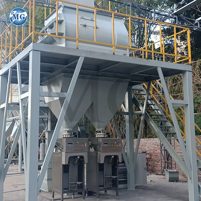 49KW Energia Economização de Energia Manteiga Seca Manteiga de Mistura de Planta De Parede De Puta De Gesso Skim Coat Sand Cimento Mixer Tiles Adesivo Colagem Máquina de Fabricação