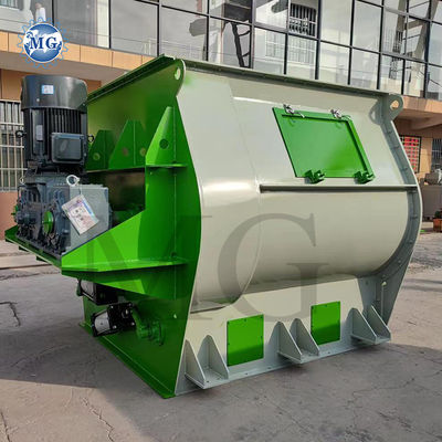 3-5 Minutos / Batch Double Twin Shaft Agravic Paddle Mixer Blender Machine Mural Putty Plaster Skim Coat Tile Adesivo Grout Dry Mortar Mixing Plant