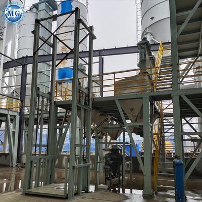 Linha de produção de argamassa seca 100-120t/h 200KW com guia de engenheiro