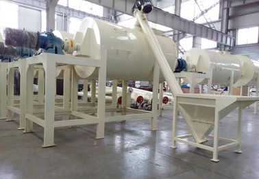 Cor personalizada do misturador de almofariz da fita da eficiência elevada máquina seca