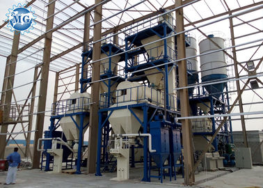 Sistema excelente da remoção de poeira da planta profissional da mistura seca para o material de construção