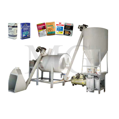 Máquina de mistura de argamassa em pó simples de mistura seca Mural de areia de mastigação Mixer de cimento de azulejos cerâmicos
