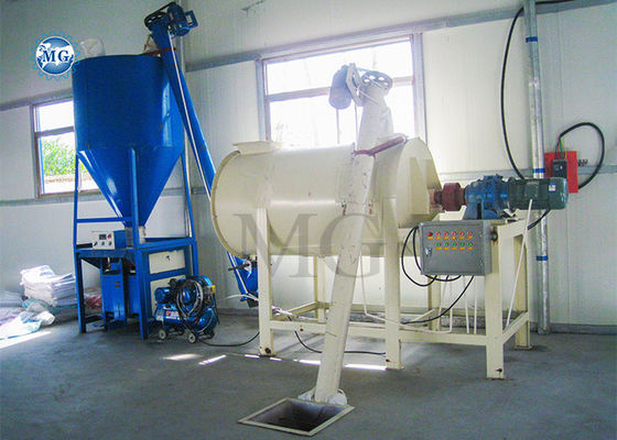 Máquina de fabricação de argamassa seca para embalagem de válvulas, argamassa de parede, gesso, adesivo para azulejos, cola e rejunte