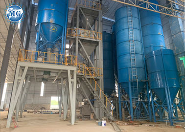 Linha de produção seca economia de energia do almofariz do revestimento da massa de vidraceiro/nata da parede da eficiência elevada