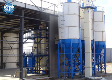 Economia de energia automática completa da eficiência elevada da planta do almofariz da mistura seca da planta da mistura seca