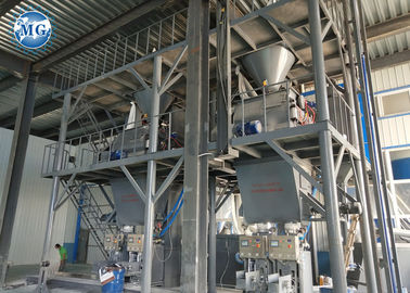 Auto que nivela a operação fácil da usina do almofariz da mistura seca do cimento 2 anos de garantia