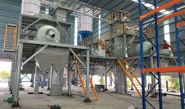 O PLC controla a linha de produção adesiva da telha/a embalagem adesiva da válvula de Palnt almofariz da telha
