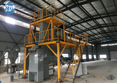 Planta semi automática industrial 8 da mistura seca - capacidade 10m3/H 24 meses de garantia