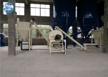 Eficiência elevada seca da maquinaria do material de construção da planta do almofariz da estrutura compacta