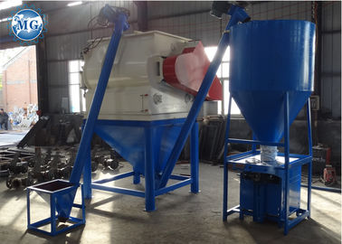 4 - Planta simples melhorada máquina do almofariz da mistura seca de misturador de almofariz do eixo do dobro 5T/H