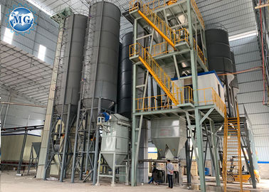 O assoalho da planta da mistura seca do almofariz de MG telha o tratamento por lotes automático esparadrapo da máquina de mistura