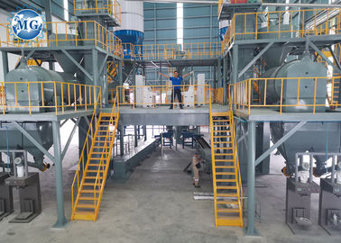 Linha de produção seca Grout do almofariz do aço carbono das telhas que faz a máquina com secador da areia