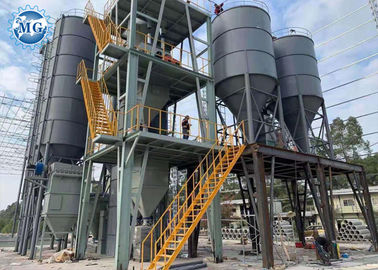 10 - Do almofariz seco seco da máquina do misturador de almofariz do controle do PLC 30T/H planta de tratamento por lotes