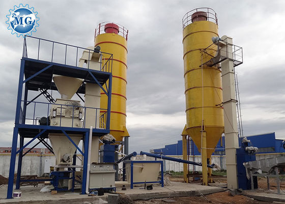Secador giratório da areia do Premix do cilindro 20T/H da pedra calcária três
