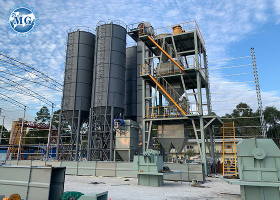 O cal do cimento 30T/H pulveriza a linha de produção seca do almofariz