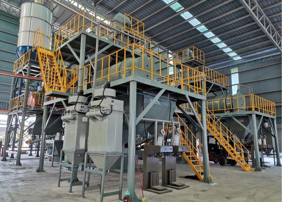 Mistura seca automática completa da máquina do almofariz de 100KW 30T/H